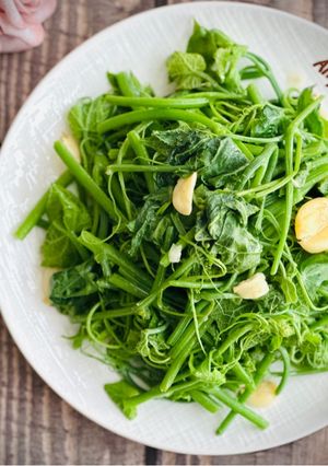 炒龍鬚菜 的食譜成品照片