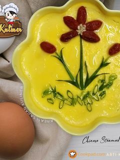 Foto resep Chinese steamed egg