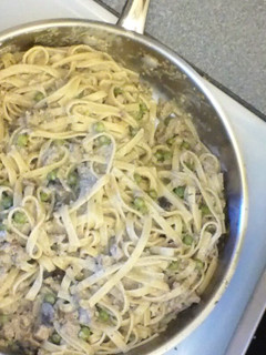 A picture of Leftover Beef Stroganoff.