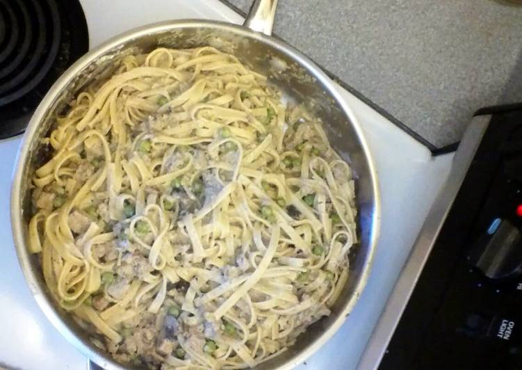 Recipe of Speedy Leftover Beef Stroganoff