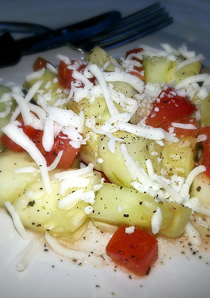 A picture of Tangy Cucumber Salad.