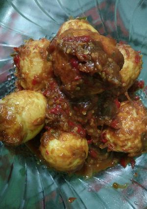 Foto resep Sambal telur ayam