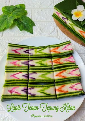 Foto resep Lapis Tenun Tepung Ketan