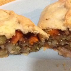 A picture of Cornish Pasties - Vegetarian.