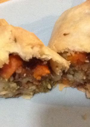 A picture of Cornish Pasties - Vegetarian.