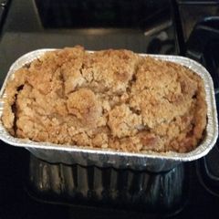 A picture of Streusel Topped Banana Bread.