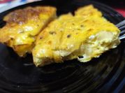 Una foto di frittata uova