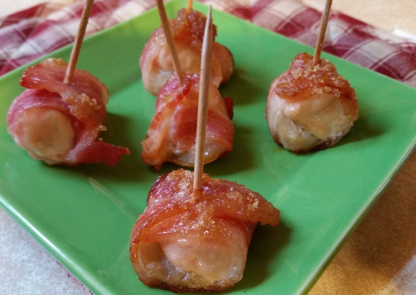 Sweet Chicken Bacon Wraps