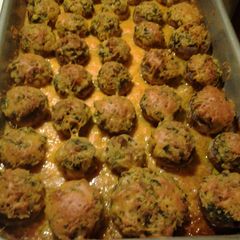 A picture of Sausage & Cheese Mushrooms.