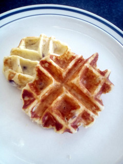 A picture of potato waffles.