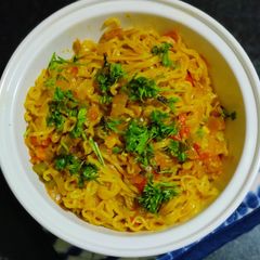 A picture of Maggi masala recipe.