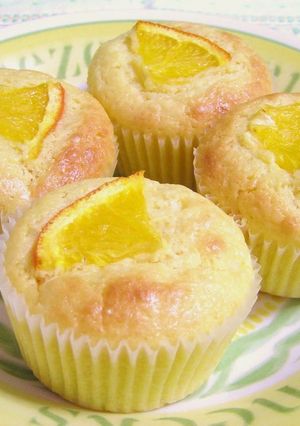 A picture of Refreshing Orange & Yoghurt Muffins.