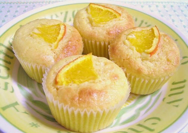 How to Prepare Refreshing Orange &amp; Yoghurt Muffins in 20 Minutes at Home