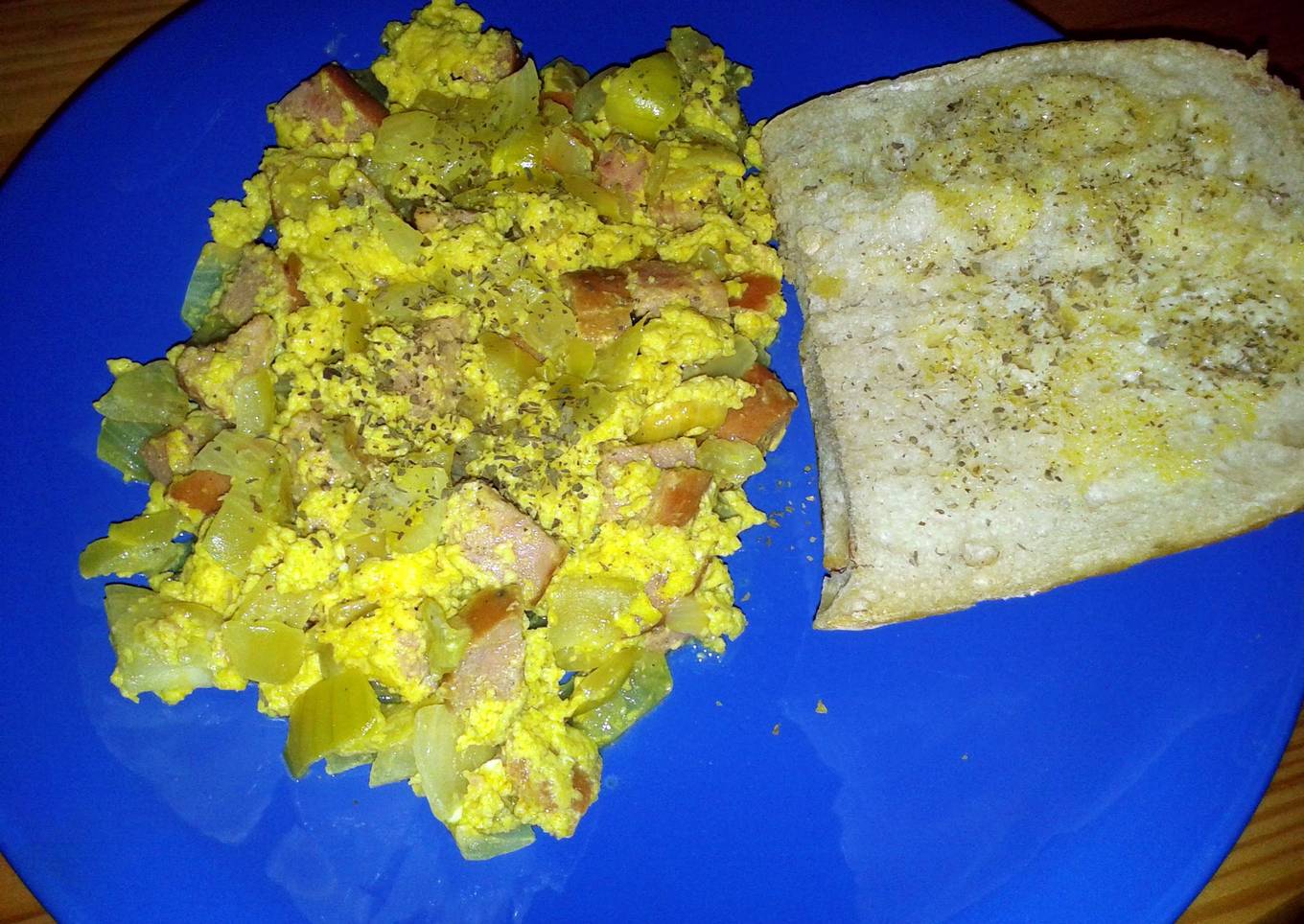 Curried Scrambled Eggs