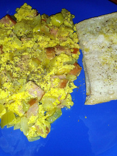 A picture of Curried Scrambled Eggs.