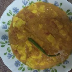 A picture of Shahi masala paneer.