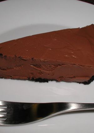 A picture of Vegan Chocolate Mousse Cake.