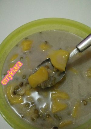 Foto resep Bubur kacang ijo+nangka
