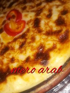 صورة لوصفة طاجن معكرونة بشاميل 😋😋😋