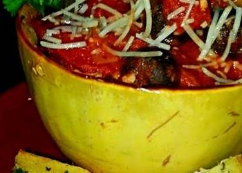 Popular Recipe Mikes Spaghetti Squash  Marinara Sauce Restaurant Style Popular Recipe Mikes Spaghetti Squash  Marinara Sauce Restaurant Style