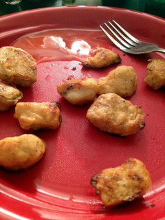 A picture of Shark Bites (Oven fried).