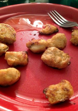 A picture of Shark Bites (Oven fried).