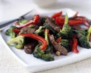 Fresh, Cooking Recipe Beef red pepper and mushroom stirfry Very Delicious