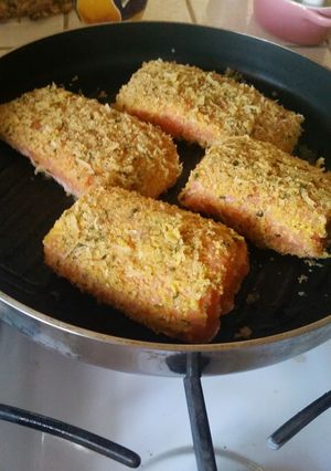 A picture of Parmesan Crusted Salmon.