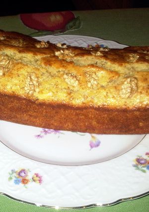 A picture of Cake with orange.