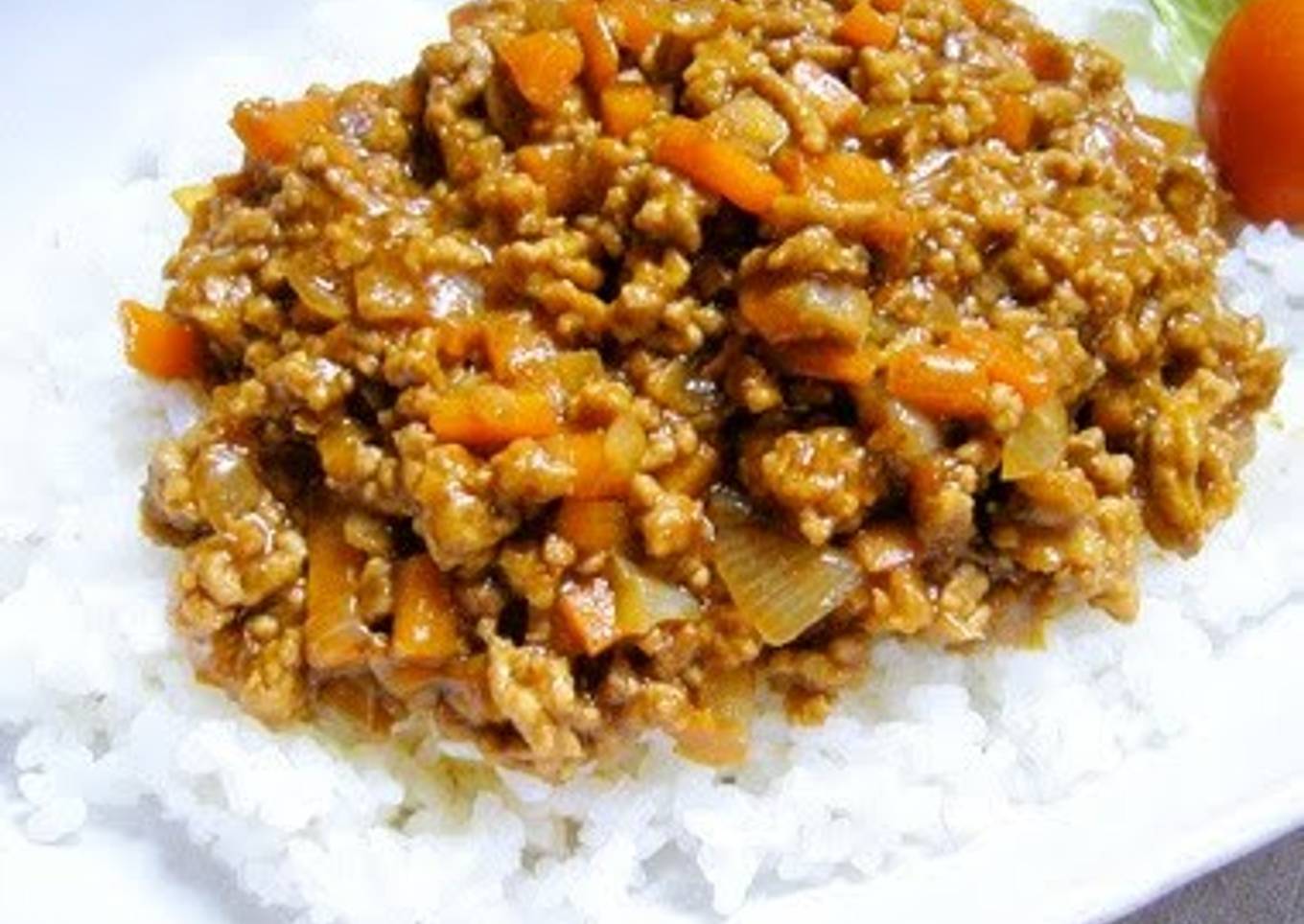 Sweet dry curry