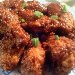 A picture of sunshine's buffalo wings.