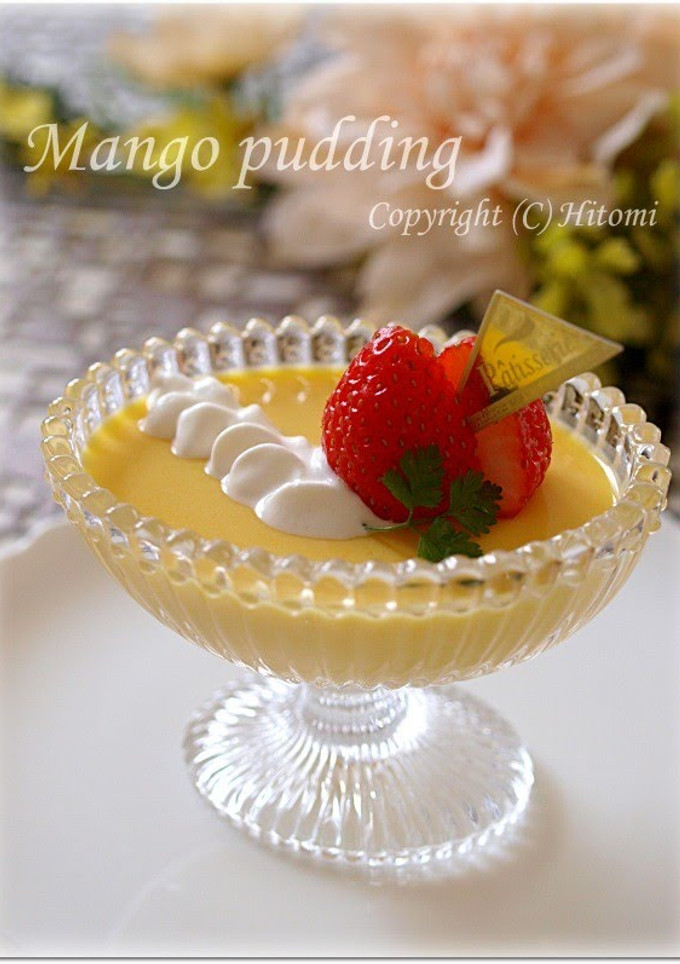 A picture of Mango Pudding.