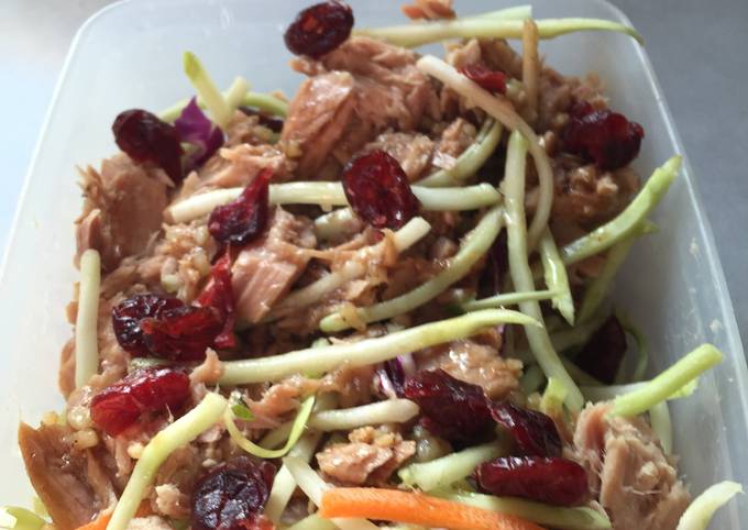 Easiest Way to Prepare Perfect Healthy Tuna and Broccoli Slaw Salad