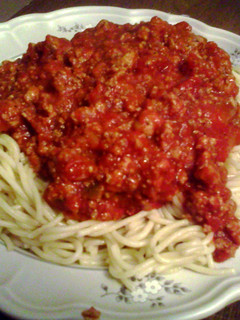 A picture of Manwich Spaghetti Sauce.