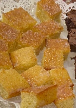 صورة لوصفة بسبوسة لذيذة مررره