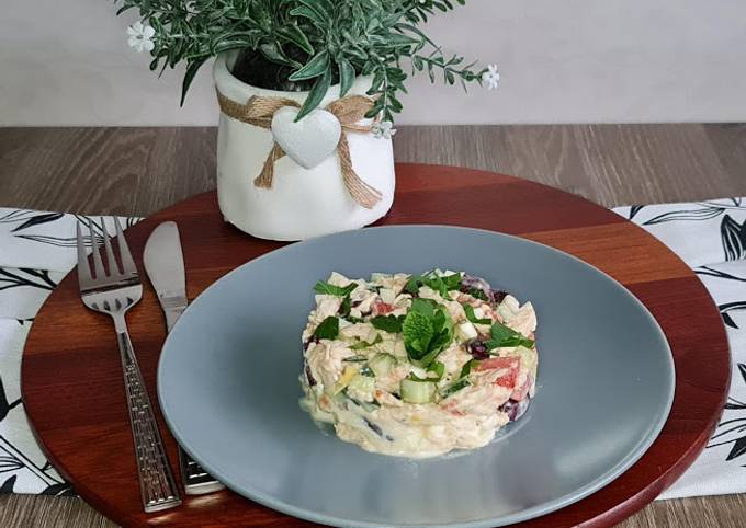 Новогодний Салат С Курицей Новогодний Салат С Курицей