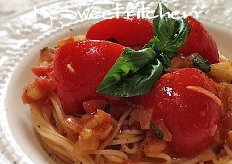 How To Improve  Chilled Pomodoro Chilled Tomato Sauce Pasta