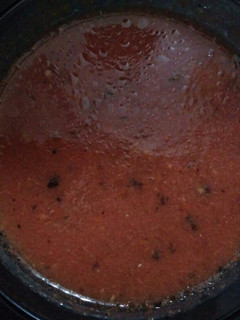 A picture of Quick and easy tomato soup.