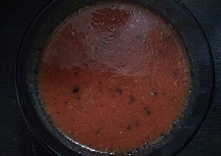 Simple Way to Prepare Ultimate Quick and easy tomato soup