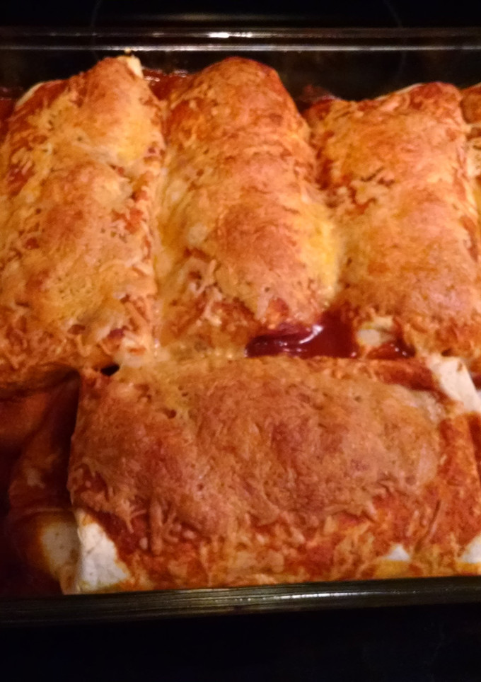 A picture of Simple Enchiladas.