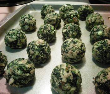 Fast Cooking Methods Jennys Spinach Balls Home Style