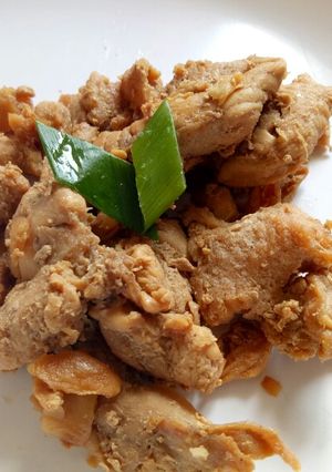 Foto resep Bistik Ayam (oil free / diet)