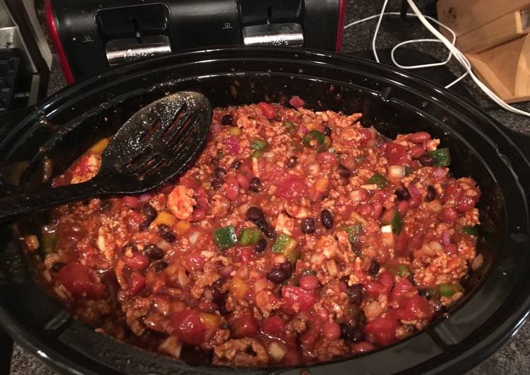 Simple Way to Prepare Quick Spicy Jamaican Jerk Chili