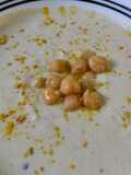Salsa cremosa🥙🍆 de garbanzos y berenjena tatemada🧆🌯😜