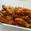 Quinoa con Verduras y Pollo sabor fajita!