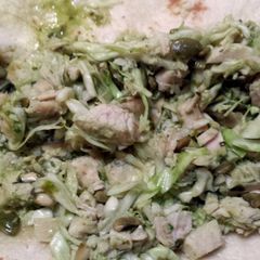 A picture of El Toritto Turkey Salad Wrap.