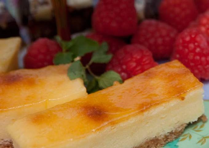 Recipe of Super Quick Cheddar Cheesecake