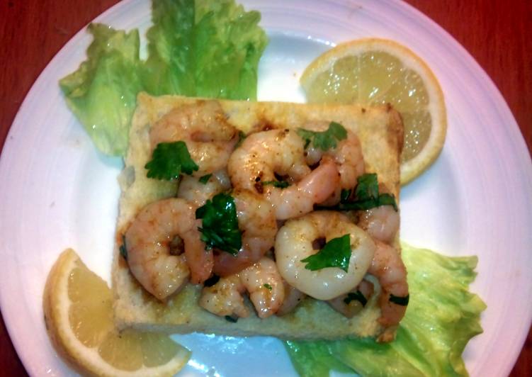 Sig's chilli prawns with coriander