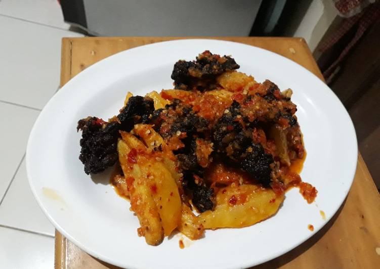 Dendeng Lambok Balado rumahan