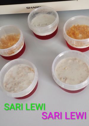 Una foto de Gelatina de fresa